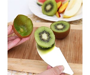 Cuchillo/cuchara 2 en 1, para frutas