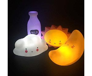Lámpara de noche de luz LED, para niños
