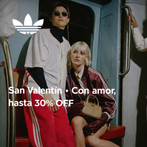 Adidas: San Valentín · Con amor, hasta 30% OFF