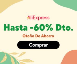 AliExpress - Otoño de Ahorro