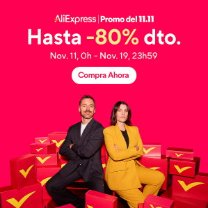 AliExpress | Códigos 11.11 para España