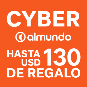 CYBER Almundo | Hasta USD 130 de regalo en tus vuelos