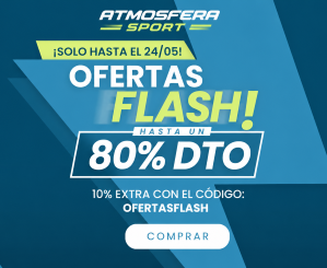 Ofertas Flash en Atmósfera Sport