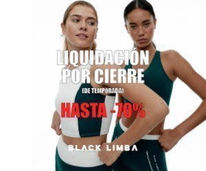 Liquidación fin de temporada de Black Limba