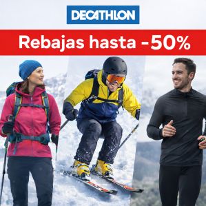 Decathlon: Rebajas hasta -50%