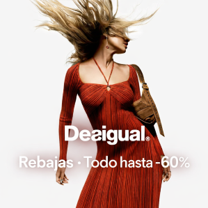 Desigual: Rebajas. Todo hasta -60%