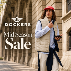 Dockers | 15% EXTRA en Mid Season Sale