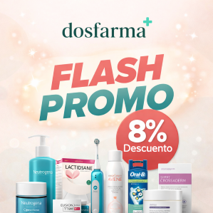 Flash Promo Dosfarma: 8% de descuento durante 48h