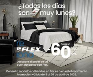 Flex: El buen descanso cambia los días