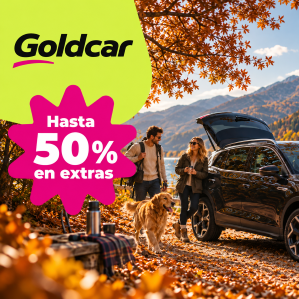 Goldcar | Hasta 50% de descuento en extras