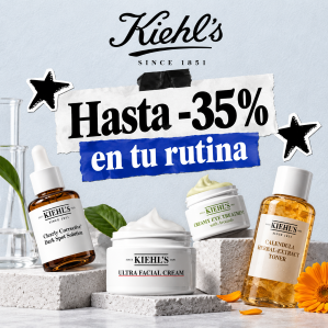 Kiehl's: hasta 35% de descuento en tu rutina