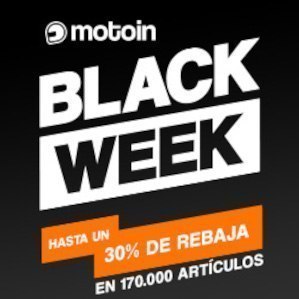 Descuentos Black Week de Motoin