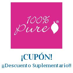 Logo de la tienda 100 Percent Pure con cupones de descuento