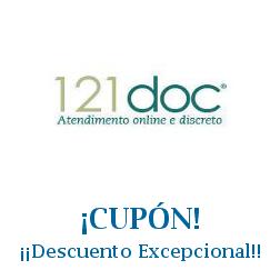 Logo de la tienda 121doc con cupones de descuento