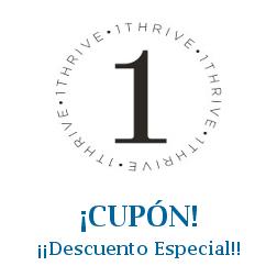 Logo de la tienda 1Thrive con cupones de descuento