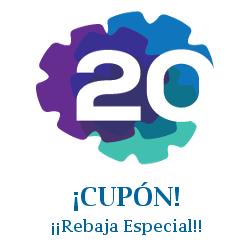 Logo de la tienda 20Cogs con cupones de descuento