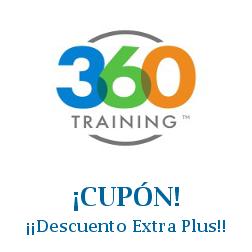 Logo de la tienda 360Training con cupones de descuento