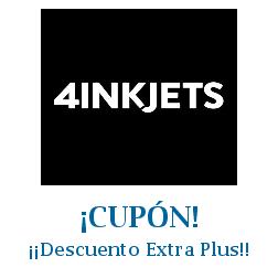 Logo de la tienda 4Inkjets con cupones de descuento