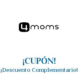 Logo de la tienda 4moms con cupones de descuento