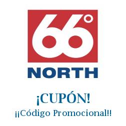 Logo de la tienda 66 North con cupones de descuento