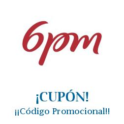 Logo de la tienda 6pm con cupones de descuento