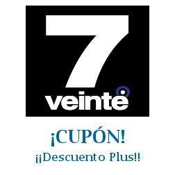 Logo de la tienda 7 Veinte con cupones de descuento