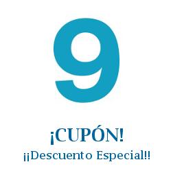 Logo de la tienda 9flats con cupones de descuento