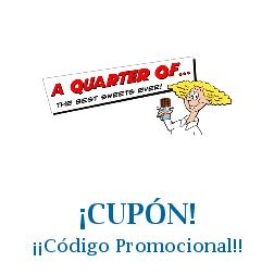 Logo de la tienda A Quarter Of con cupones de descuento