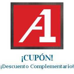 Logo de la tienda A1Supplements con cupones de descuento