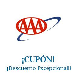 Logo de la tienda AAA con cupones de descuento