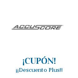 Logo de la tienda Accuscore con cupones de descuento