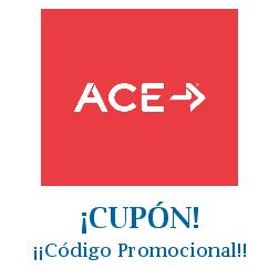 Logo de la tienda Ace Fitness con cupones de descuento