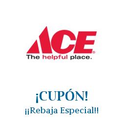 Logo de la tienda Ace Hardware con cupones de descuento