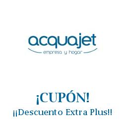 Logo de la tienda Acquajet con cupones de descuento