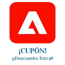 Logo de la tienda Adobe con cupones de descuento