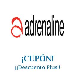 Logo de la tienda Adrenaline con cupones de descuento