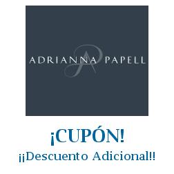 Logo de la tienda Adrianna Papell con cupones de descuento