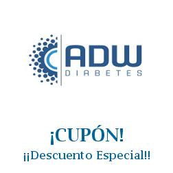 Logo de la tienda ADW Diabetes con cupones de descuento