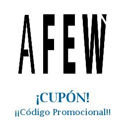 Logo de la tienda afew store con cupones de descuento