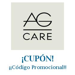 Logo de la tienda AG Care con cupones de descuento