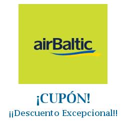 Logo de la tienda Air Baltic con cupones de descuento