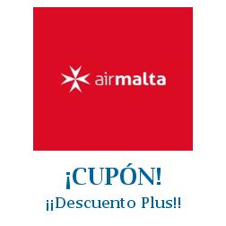 Logo de la tienda Air Malta con cupones de descuento