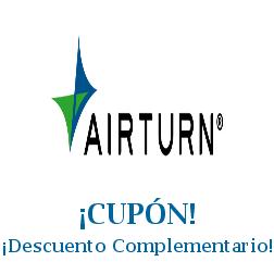 Logo de la tienda AirTurn con cupones de descuento