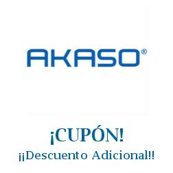 Logo de la tienda Akaso con cupones de descuento