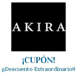 Logo de la tienda Akira con cupones de descuento