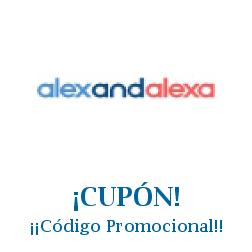 Logo de la tienda Alexandalexa con cupones de descuento