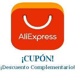 Logo de la tienda AliExpress con cupones de descuento