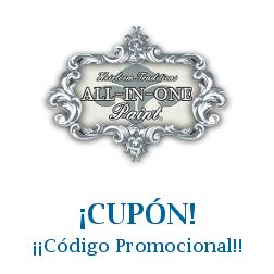 Logo de la tienda All In One Paint con cupones de descuento