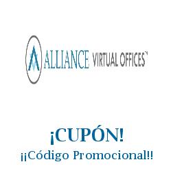 Logo de la tienda Alliance Virtual Offices con cupones de descuento