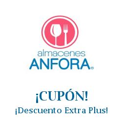 Logo de la tienda Almacenes Anfora con cupones de descuento